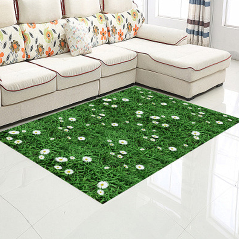 BowLift | Funky Kids Rug Multicolor 3D Patterned Polyester Rug Washable Pet Friendly Easy Care Rug