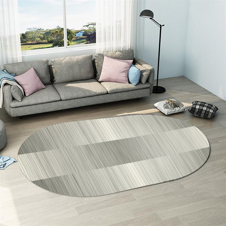 BowLift | Casual abstract print rug Multicolor Polyester rug Non-slip underside Stain-resistant rug for living room