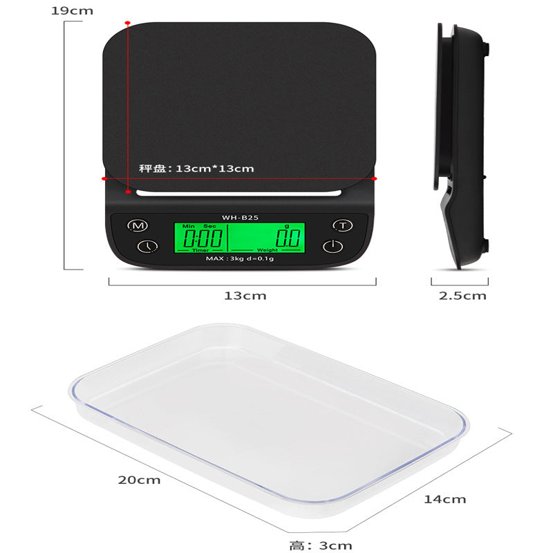 Digital Kitchen Weighing Scale with LCD Display
