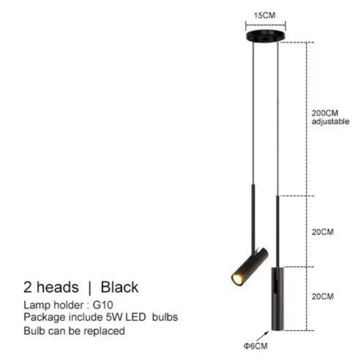 BowLift | Elegant LED Pendant Lamp for Atmospheric Bedrooms – 15m²