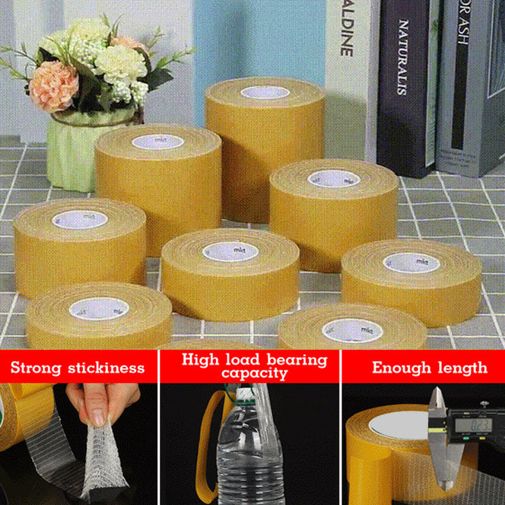 BowLift | Fixarion Waterproof Double-Sided Tape Extra Strong | Residue-Free & Tear-Resistant | For Home, Workshop & DIY