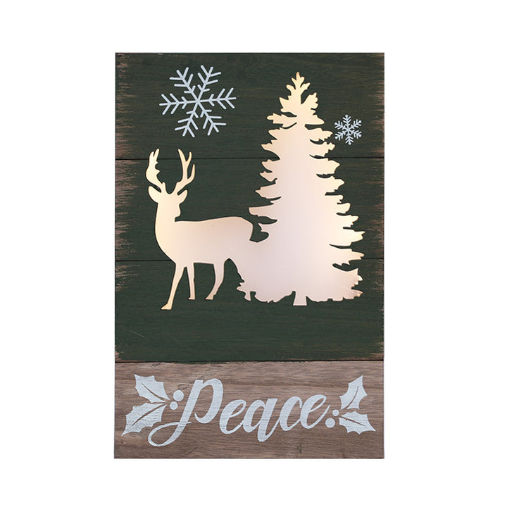Decorative Wooden Holiday Sign