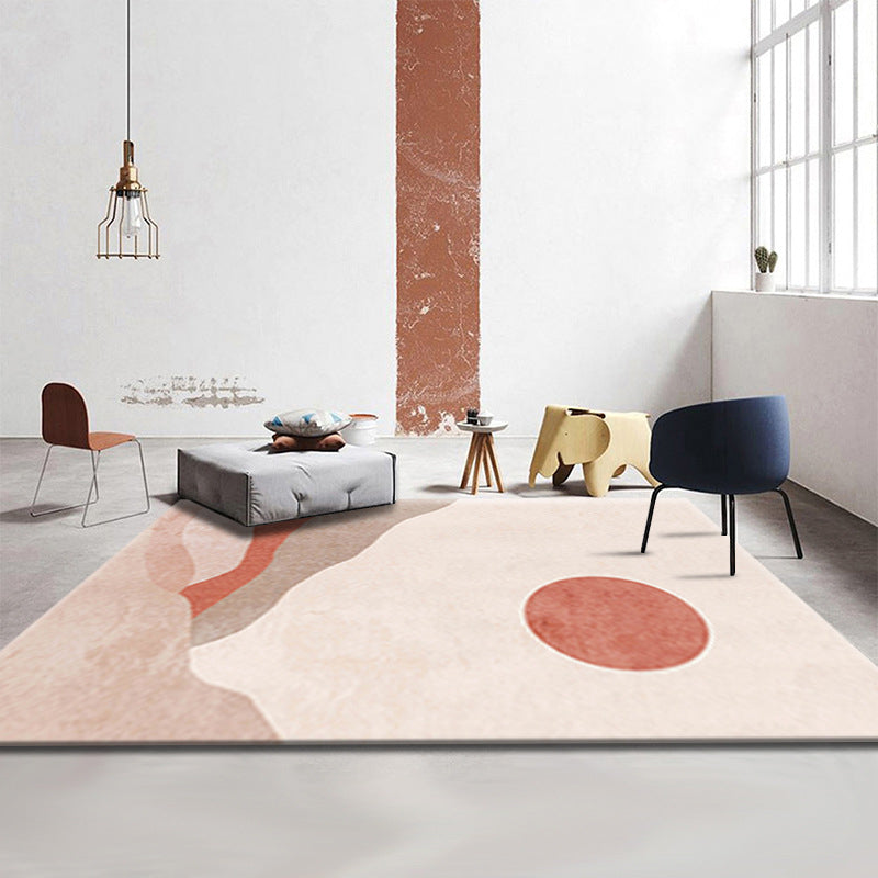 BowLift | Simple Luxury Rug Multicolored Color Blocks Rug Pet Friendly Stain Resistant Indoor Rug for Living Room