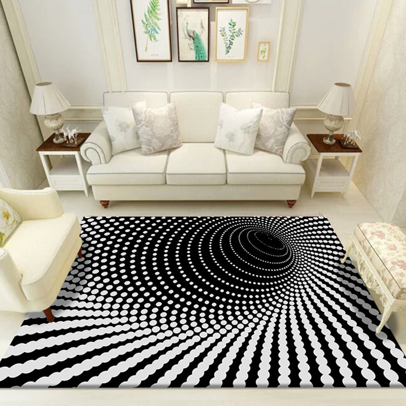 BowLift | Multicolored unique carpet polyester 3D chessboard area rug easy care pet-friendly indoor rug for living room