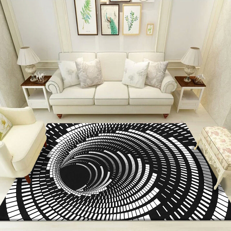 BowLift | Multicolored unique carpet polyester 3D chessboard area rug easy care pet-friendly indoor rug for living room