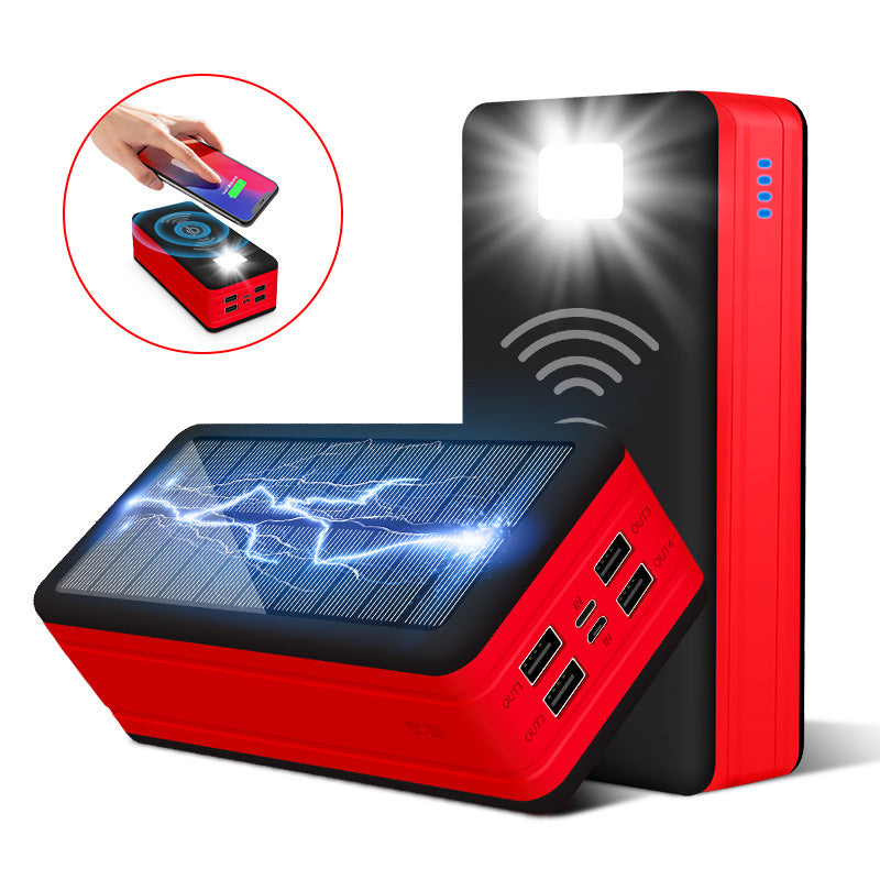 Solar Powerbank with Wireless Charging Function by Bowlift