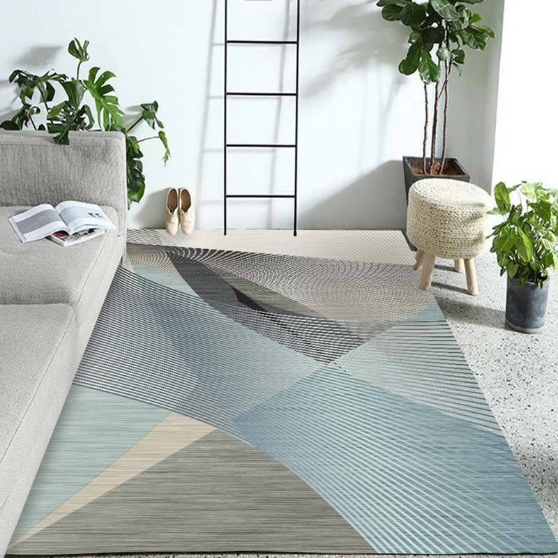 Western Geo Printed Rug Multicolor Synthetic Rug for Indoor Machine Washable Non-Slip Back Rug for Room | Bowlift
