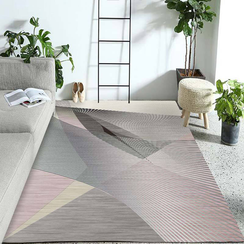 Western Geo Printed Rug Multicolor Synthetic Rug for Indoor Machine Washable Non-Slip Back Rug for Room | Bowlift