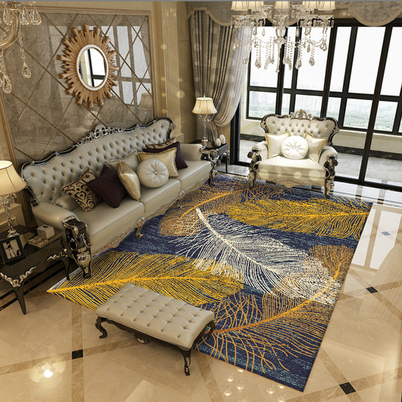 BowLift | Luxury Living Room Rug Multi Color Plant Indoor Rug Synthetic Easy Care Machine Washable Rug