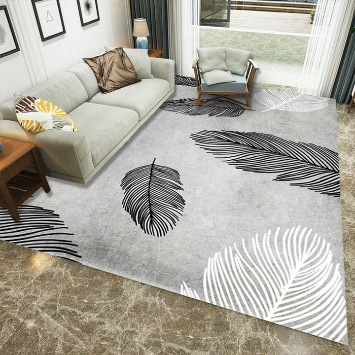 BowLift | Luxury Living Room Rug Multi Color Plant Indoor Rug Synthetic Easy Care Machine Washable Rug