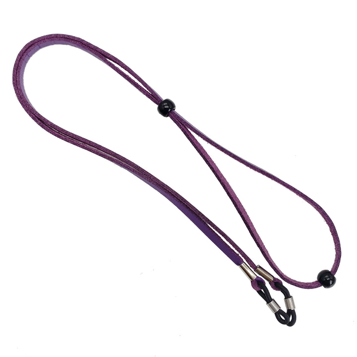 Adjustable Leather Eyewear Retainer Bowlift