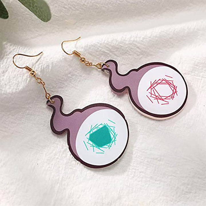 Playful Potion Bottle Dangle Earrings Bowlift