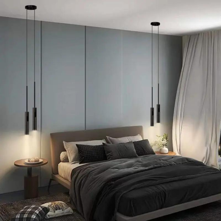 BowLift | Elegant LED Pendant Lamp for Atmospheric Bedrooms – 15m²