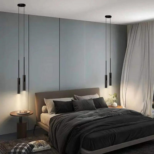 BowLift | Elegant LED Pendant Lamp for Atmospheric Bedrooms – 15m²