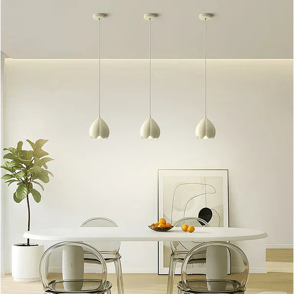 BowLift | Rustic Pendant Lamp Dining Table