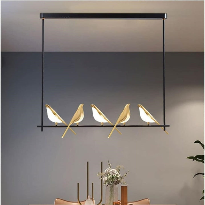 BowLift | BirdLume Light – Unique LED pendant lamp with bird design