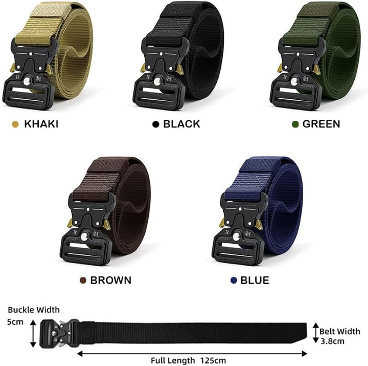 BowLift | Tactical Nylon Belt with Quick-Release Aluminum Buckle