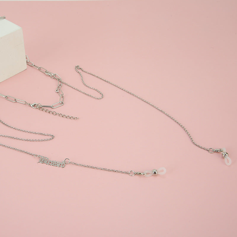 Fashionable Chain Eyewear Holder Bowlift