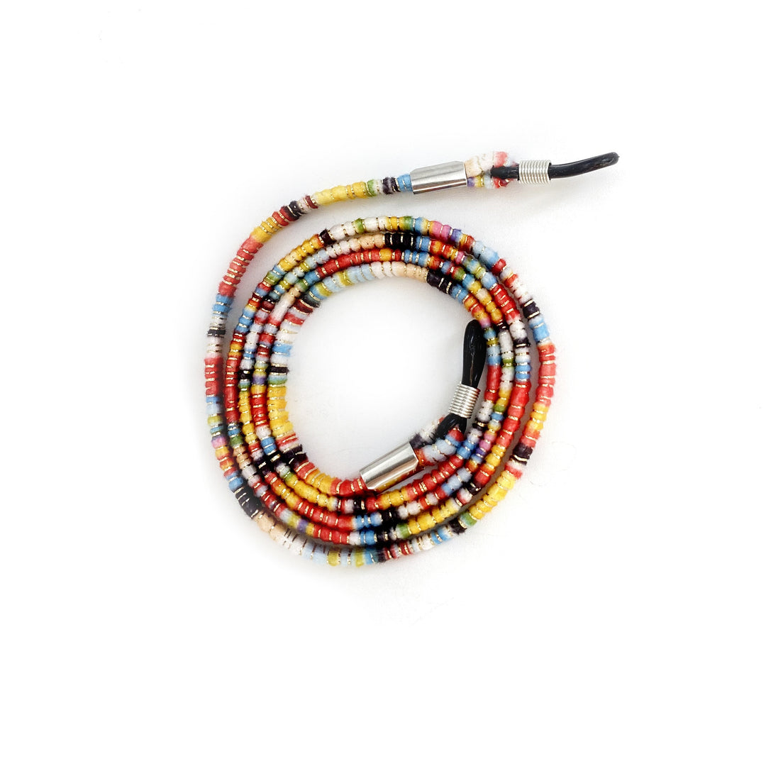 Colorful Beaded Sunglasses Chain Bowlift