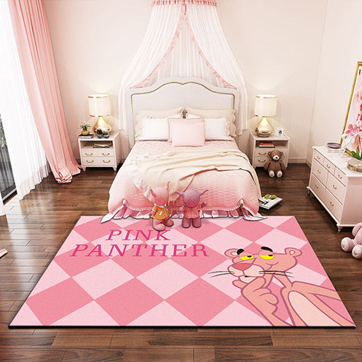 BowLift | Western garden printed carpet multicolored polyester carpet with non-slip backing stain-resistant indoor carpet for bedroom