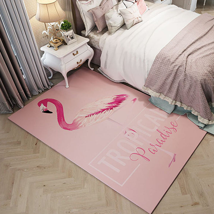BowLift | Western garden printed rug Multicolor Polyester rug with non-slip backing Stain-resistant indoor rug for bedroom