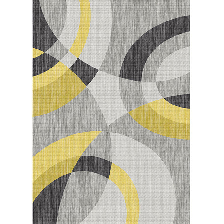 BowLift | New geometric carpet multicolor polyester carpet pet-friendly stain-resistant indoor carpet for living room