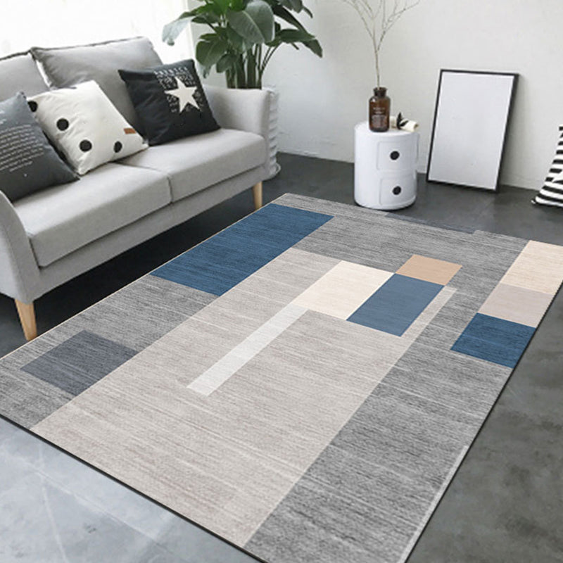BowLift | New geometric carpet multicolor polyester carpet pet-friendly stain-resistant indoor carpet for living room