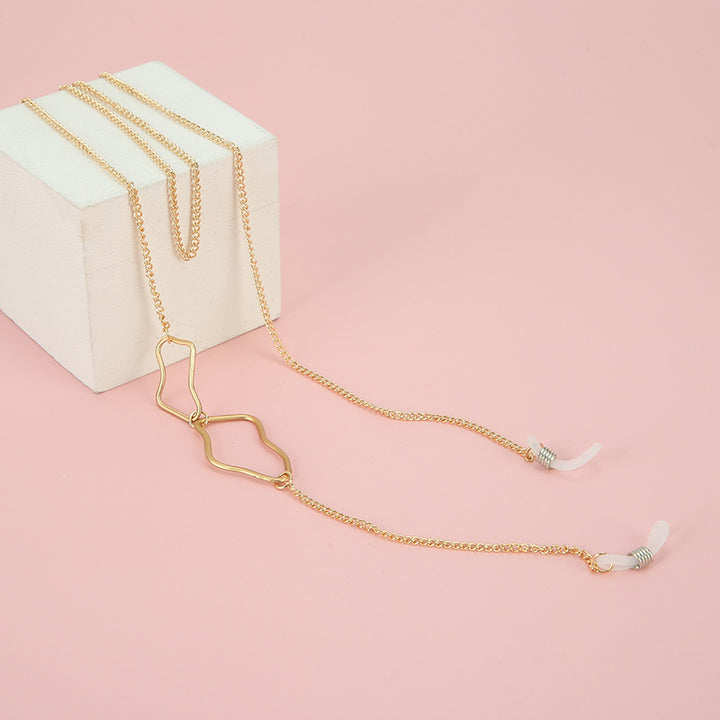 Star-Aligned Beaded Eyewear Chain Bowlift
