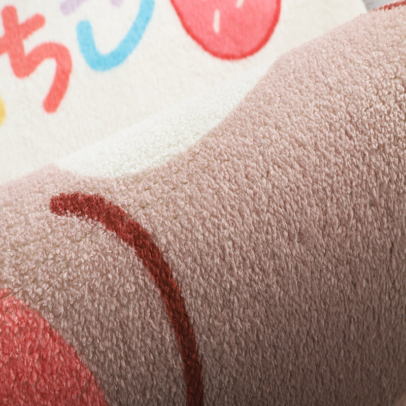 BowLift | Colorful Printed Cartoon Rug Polyester Cute Area Rug Easy Care Pet Friendly Indoor Carpet for Children's Room