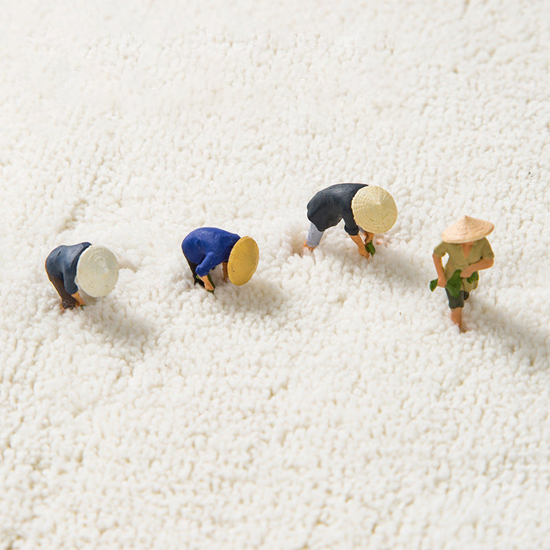 BowLift | Modern children's room carpet Multicolor Cartoon pattern area rug Polyester non-slip stain-resistant rug