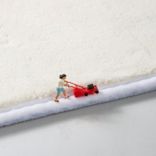 BowLift | Modern children's room carpet Multicolor Cartoon pattern area rug Polyester non-slip stain-resistant rug