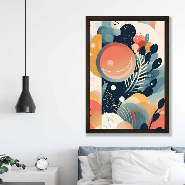 Abstract Colorful Pastel Flower Art Print No. 1 | Bowlift