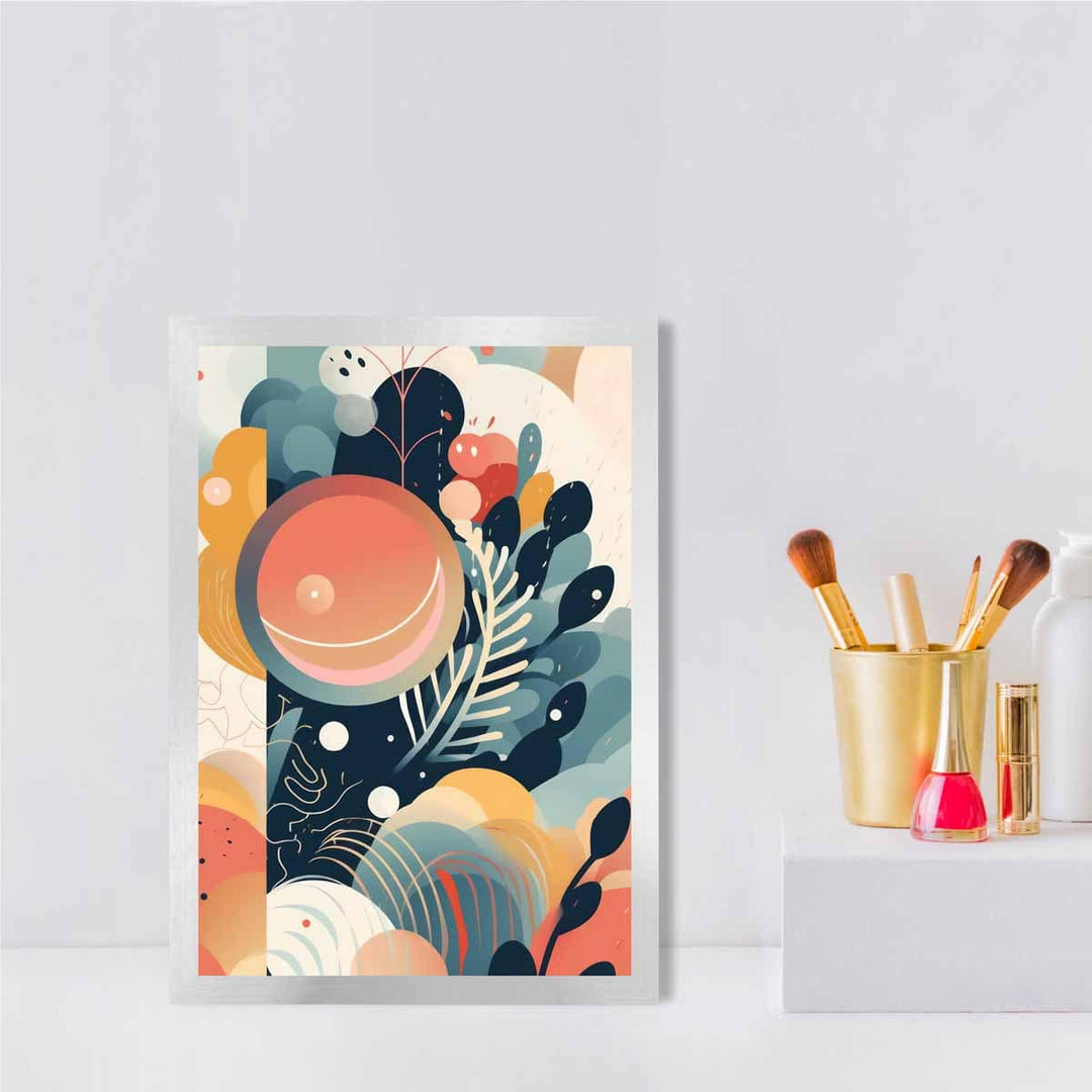 Abstract Colorful Pastel Flower Art Print No. 1 | Bowlift