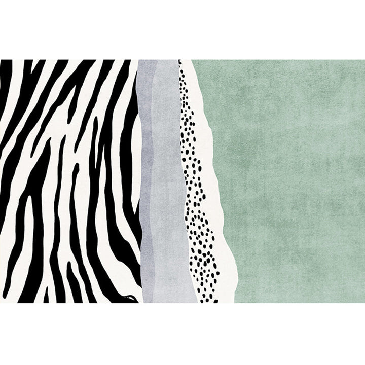 BowLift | Western Home Rug Multicolored Abstract Pattern Rug Synthetic Non-Slip Washable Rug