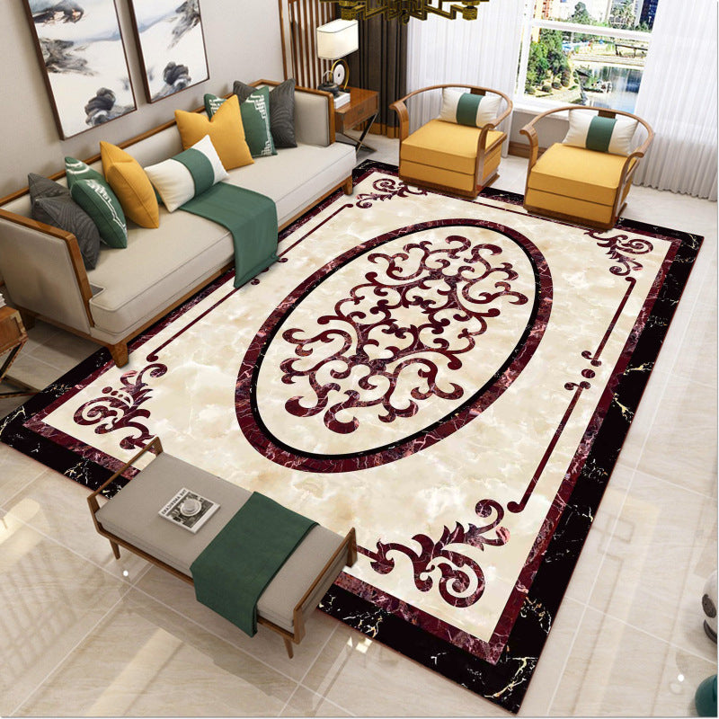 BowLift | Luxury Southwest Rug Multicolored Floral Print Rug Pet-Friendly Easy to Care Washable Rug for the Living Room