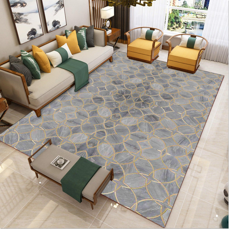 BowLift | Luxury Southwest Rug Multicolored Floral Print Rug Pet-Friendly Easy to Care Washable Rug for the Living Room