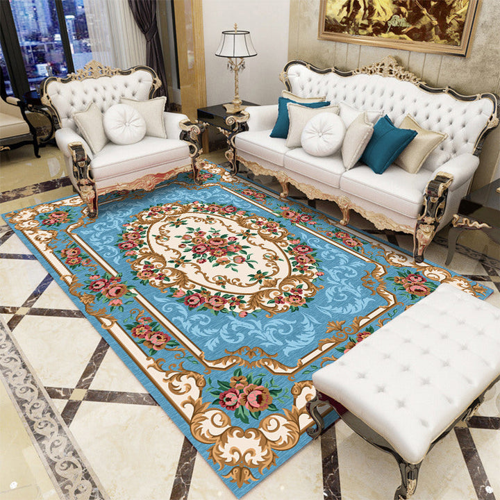 BowLift | Antique patterned rug multicolored polypropylene indoor rug easy care washable rug for living room