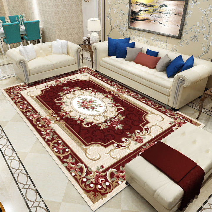 BowLift | Antique patterned rug multicolored polypropylene indoor rug easy care washable rug for living room