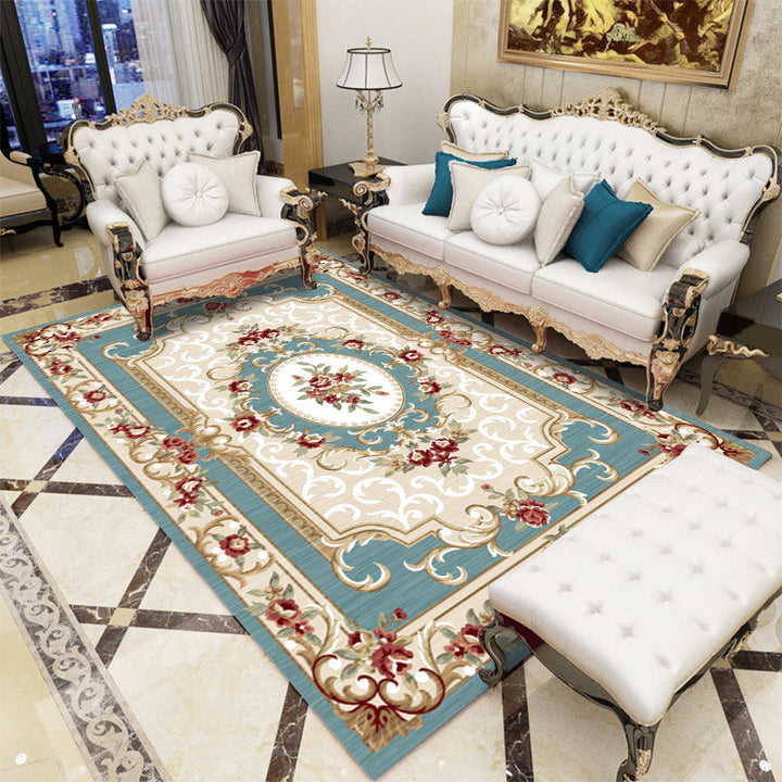 BowLift | Antique patterned rug multicolored polypropylene indoor rug easy care washable rug for living room