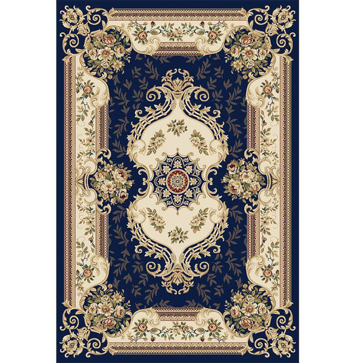 BowLift | Americana Home Rug Multicolored Printed Rug Polyester Non-Slip Backing Easy Care Rug