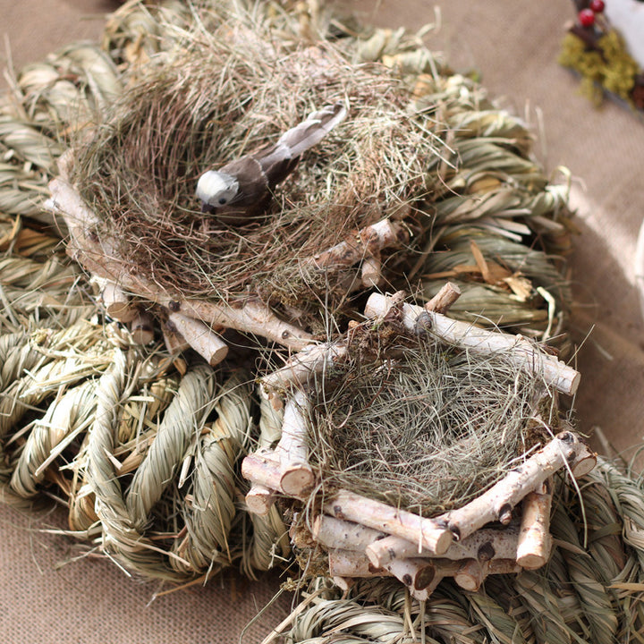 Decorative natural basket made of birch wood Bowlift