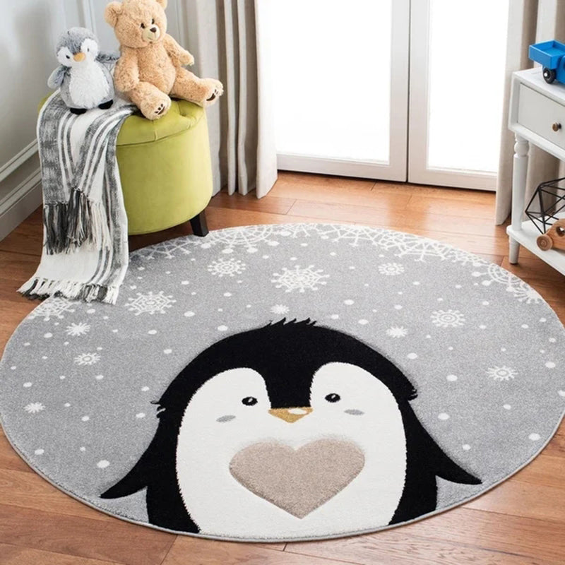 BowLift | Colorful Cartoon Carpet Polyester Lovable Indoor Carpet Easy to Care Pet-Friendly Area Rug for Kids