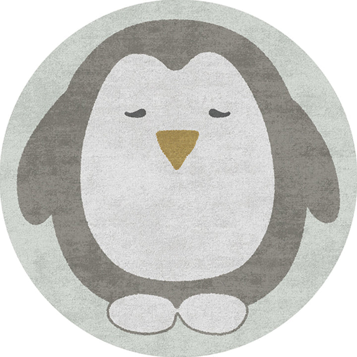 BowLift | Casual Kids Bedroom Rug Multicolor Cartoon Indoor Rug Polyester Non-Slip Easy Care Area Rug