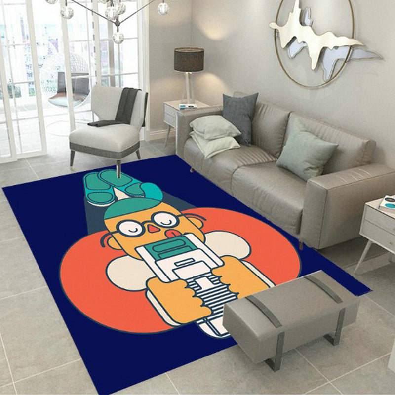 BowLift | Designer Room Decor Carpet Multicolored Fairy Tale Print Carpet Polyester Anti-Slip Back Pet Friendly Carpet