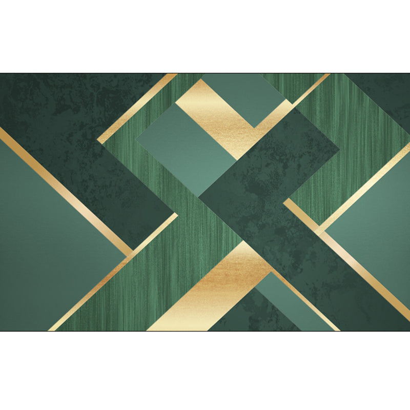 BowLift | Funky Living Room Rug Multicolor geometric pattern rug polypropylene pet-friendly washable rug