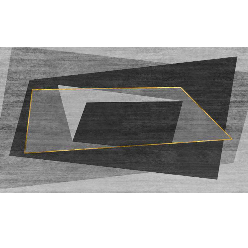 BowLift | Multicolored Luxury Carpet Synthetic Geometric Pattern Carpet Pet-Friendly Non-Slip Backing Easy Care Area Rug for Home