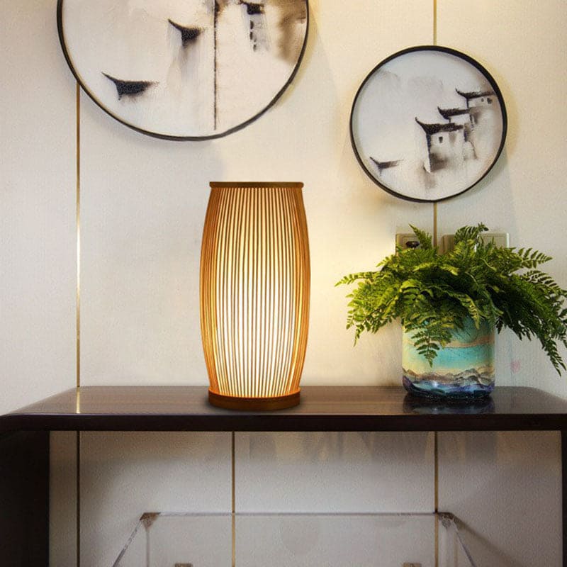 BowLift | Bamboo Bright - Atmospheric Table Lamp made of Bamboo