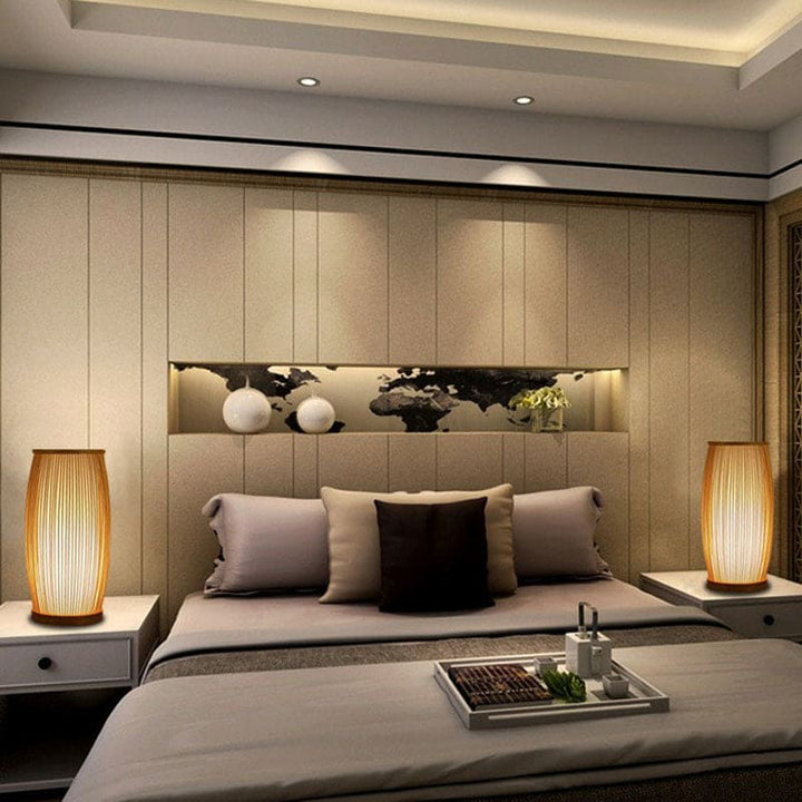 BowLift | Bamboo Bright - Atmospheric Table Lamp made of Bamboo