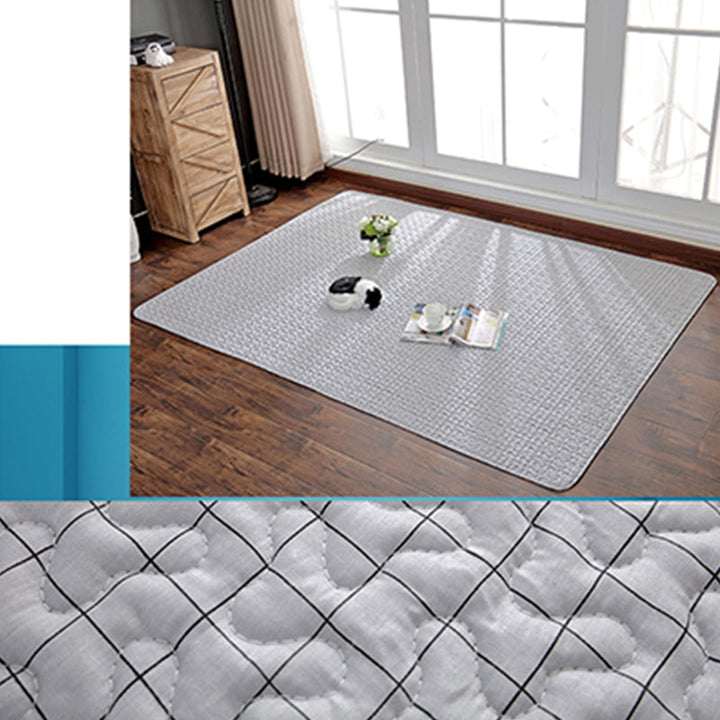 Comfort Living Room Carpet Multicolored Geometric Printed Area Rug Non-Slip Backing Washable Rug | Bowlift