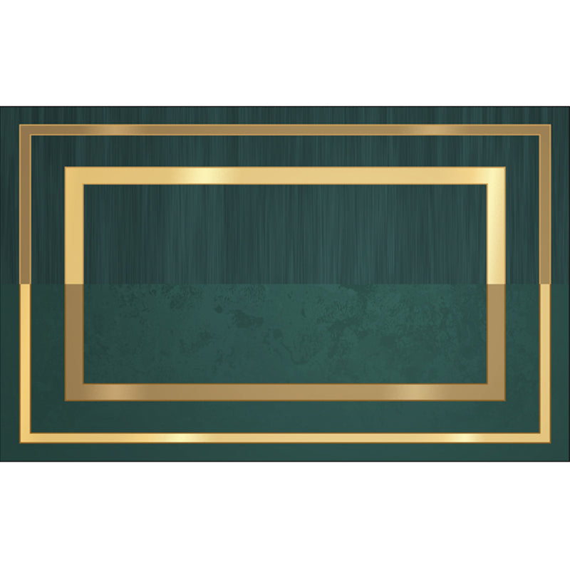 BowLift | Luxury Living Room Rug Multicolor Geometric Pattern Rug Polyester Non-Slip Machine Washable Rug